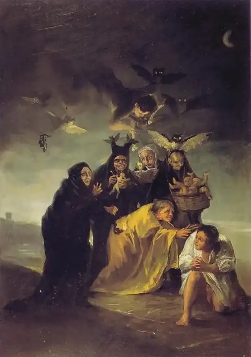 Πηγή εικόνας: pinterest.com | Τhe spell 1797 - 1798, Francisco Goya