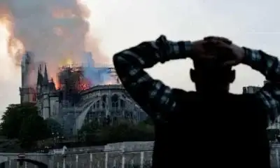 Πυρκαγιά στην Παναγία των Παρισίων