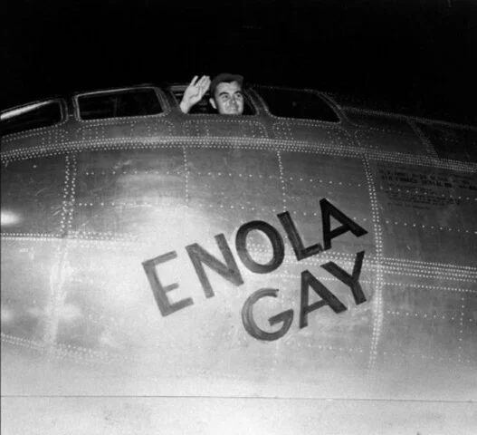Enola Gay, Paul Tibbets, Χιροσίμα