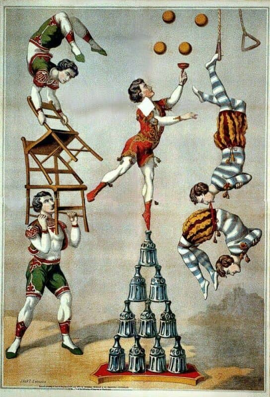 joggling