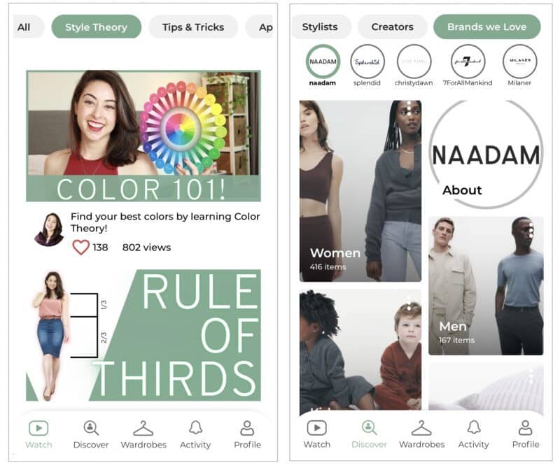 Outfit planning app