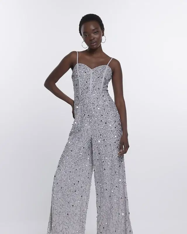 Silver jumpsuit