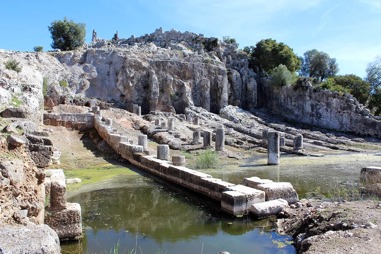 Νεώριο Αρχαία Πολιτεία Οινιαδών