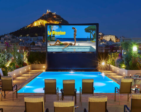 θερινό σινεμά , pool your cinema