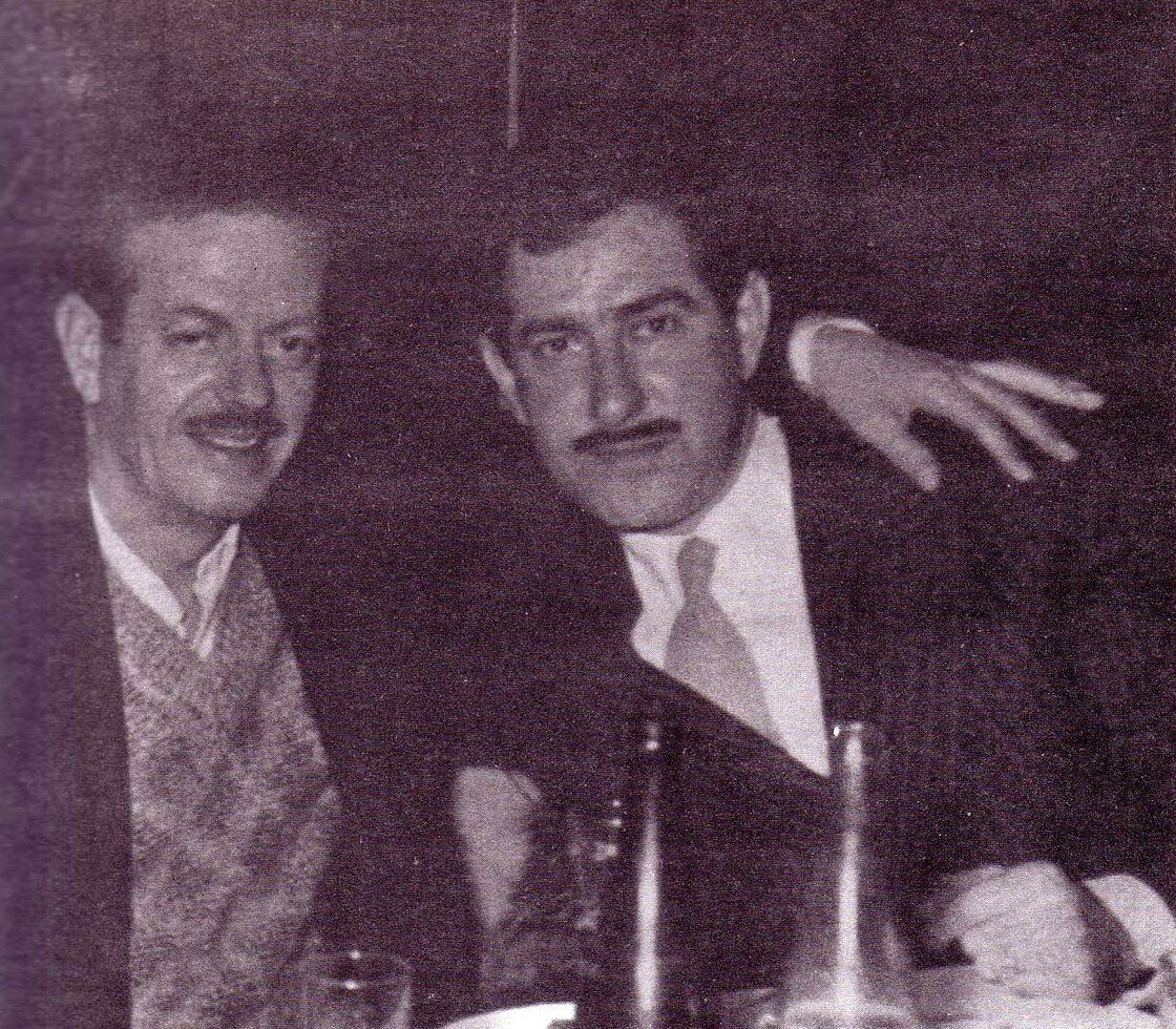 ο πετρόπουλος με τον τσιτσάνη