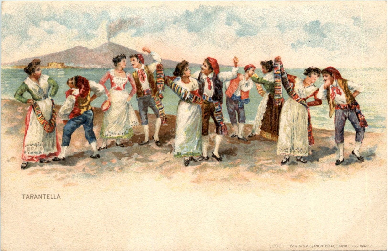 ταραντέλα, Ιστορία
