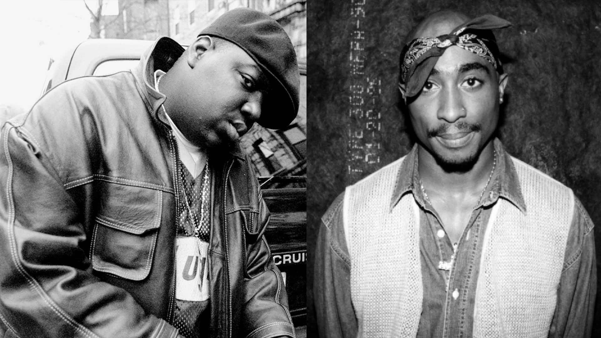 2Pac and biggie