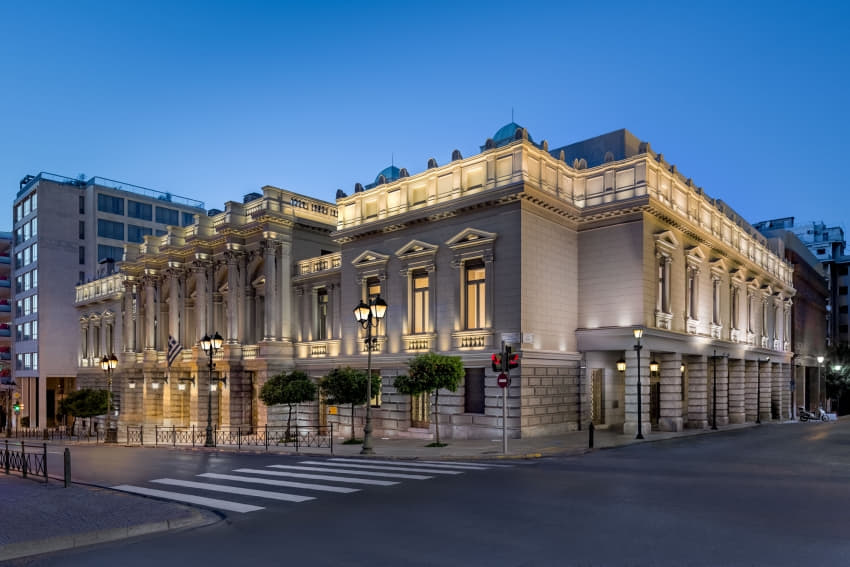 Νεοελληνικό Θέατρο Πρόσοψη του Εθνικού θεάτρου Ελλάδας