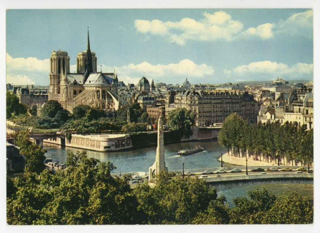 O Καθεδρικός Ναός της Παναγίας των Παρισίων. Πηγή: Europeana.eu