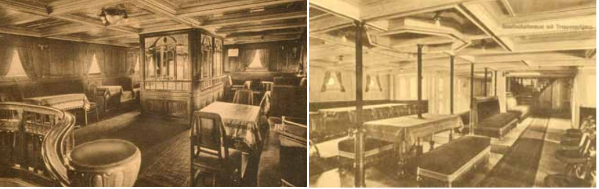 Οι εσωτερικοί χώροι του επιβατικού Χειμάρρα | Πηγή Εικόνας: Ίδρυμα Λασκαρίδη