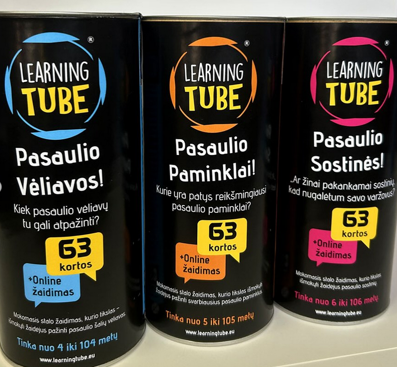 learning tube, λιθουανικά