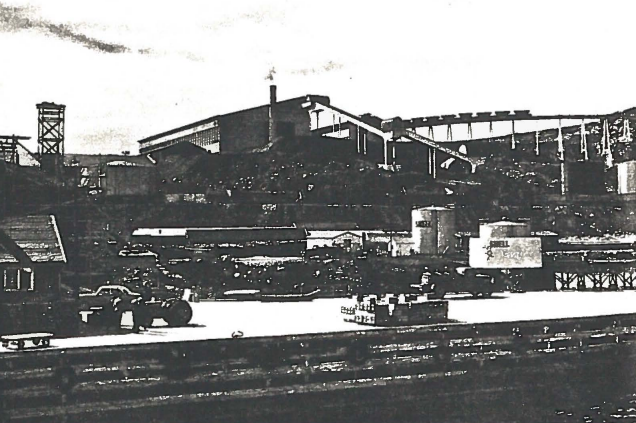 Εργοστάσιο επεξεργασίας άλατος που έλαβε οικονομική επιχορήγηση από το Σχέδιο Μάρσαλ | Πηγή Εικόνας: OECD Observer, Marshall Plan - 20th Anniversary