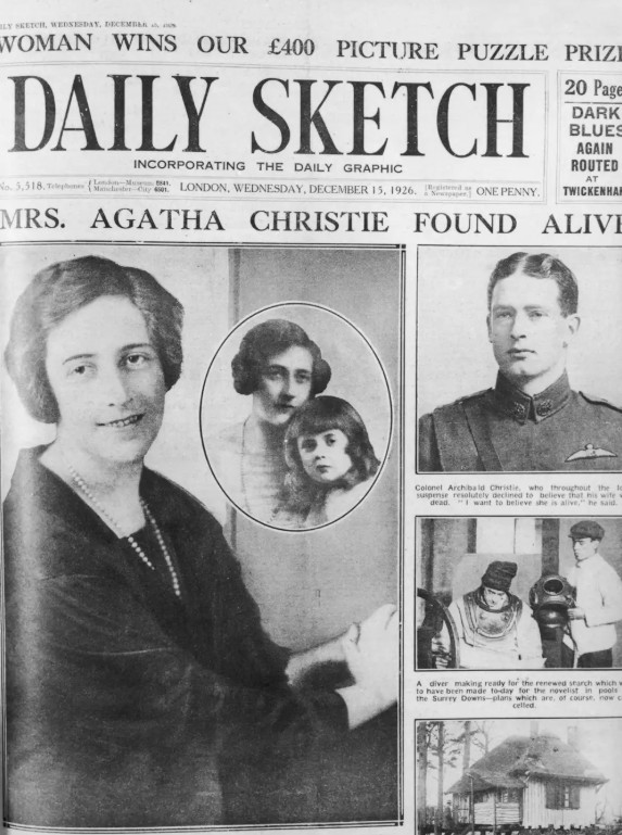 εξαφάνιση της Αγκάθα Κρίστι.