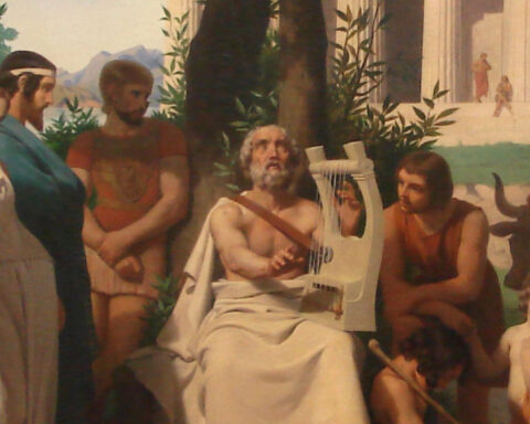 Όμηρος απαγγέλει