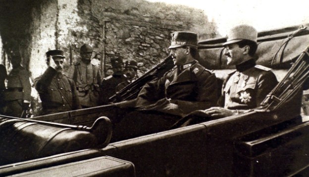 Ο Βασιλιάς Αλέξανδρος & ο Διάδοχος του Σερβικού Θρόνου κατά τον Α΄ Παγκόσμιο Πόλεμο| Πηγή Εικόνας : alamy.com