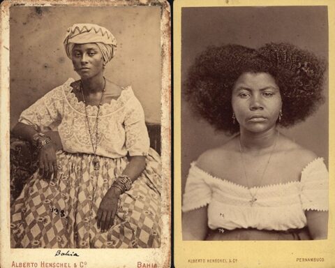 Δείγμα λευκοποίησης των βραζιλιάνω μέσα από τον φωτογραφικό φακό Alberto Henschel | Πηγή Εικόνας: Alberto Henschel Moca de Salvador Αrchive